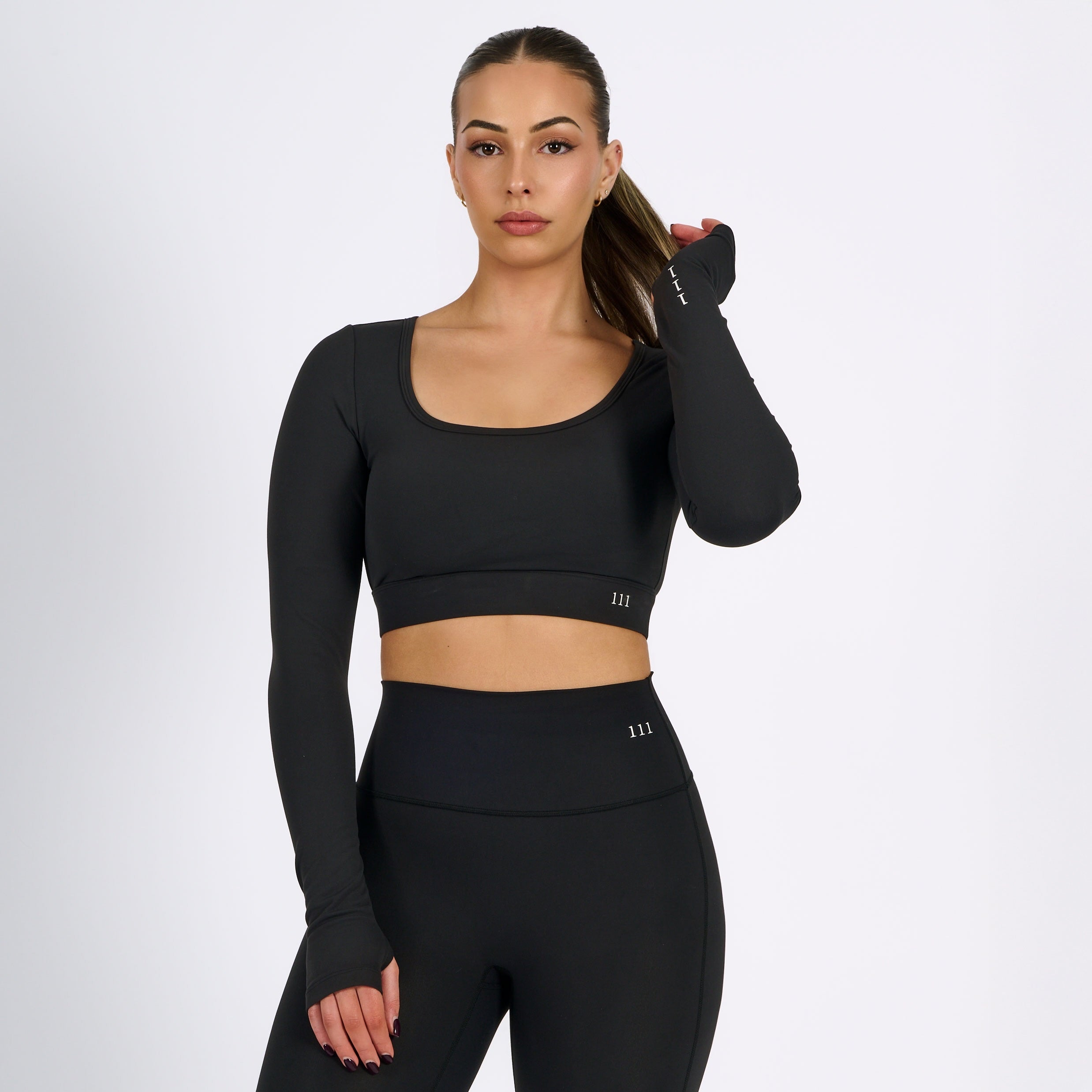 111 Long Sleeve Crop Top