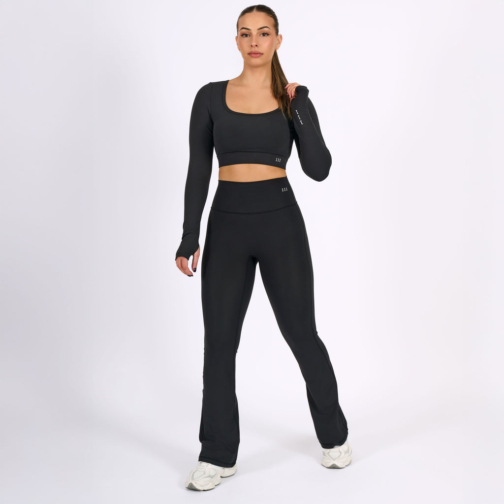 111 Long Sleeve Crop Top