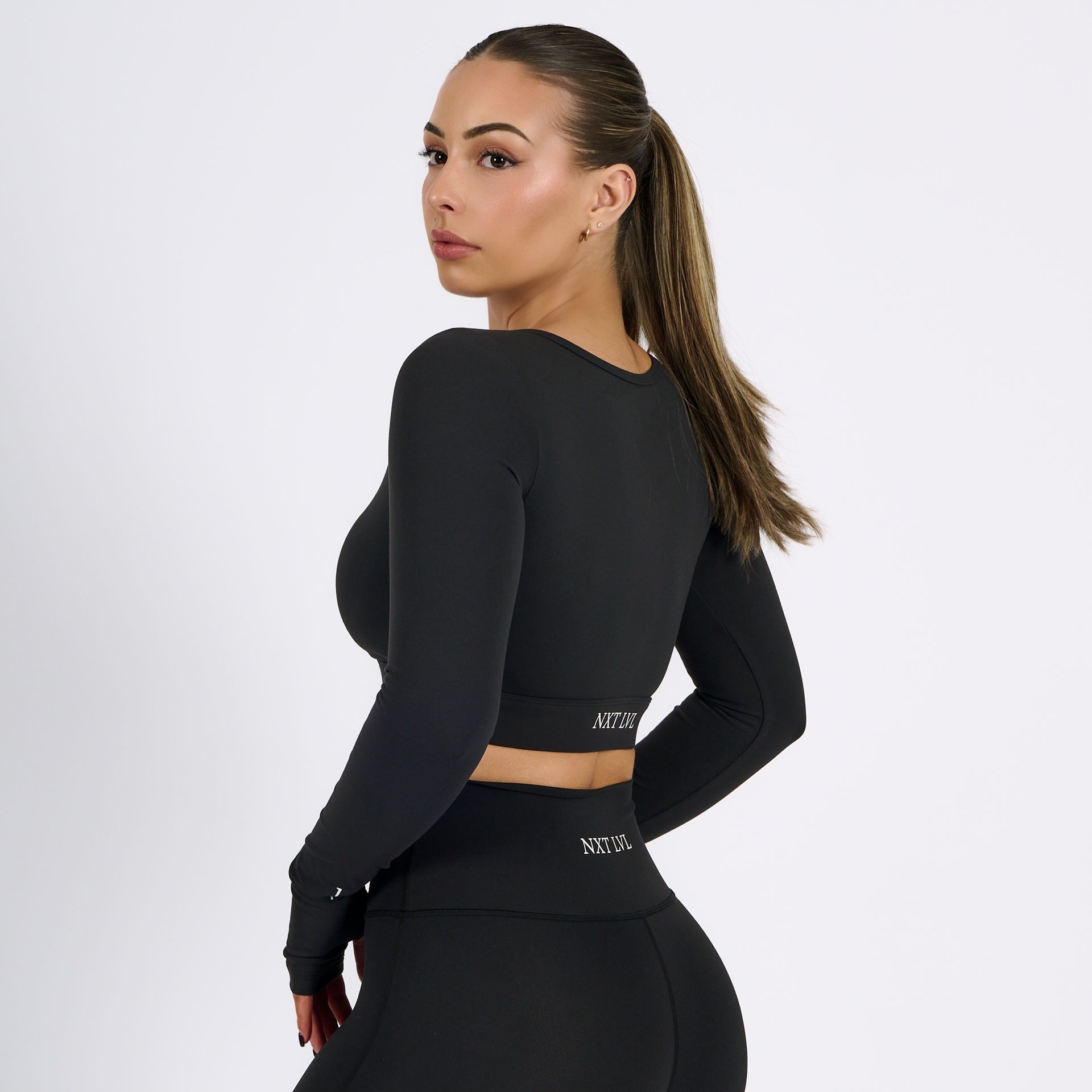 111 Long Sleeve Crop Top